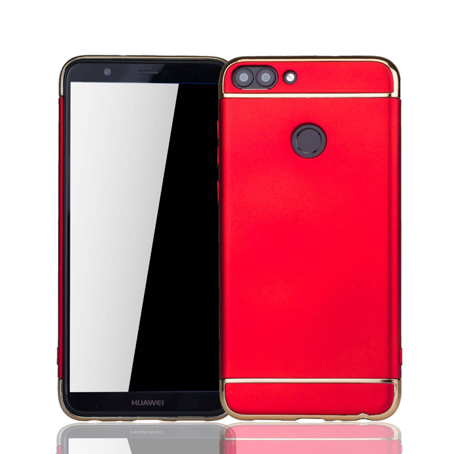 Huawei Honor 7s Handyhülle Backcover Rot