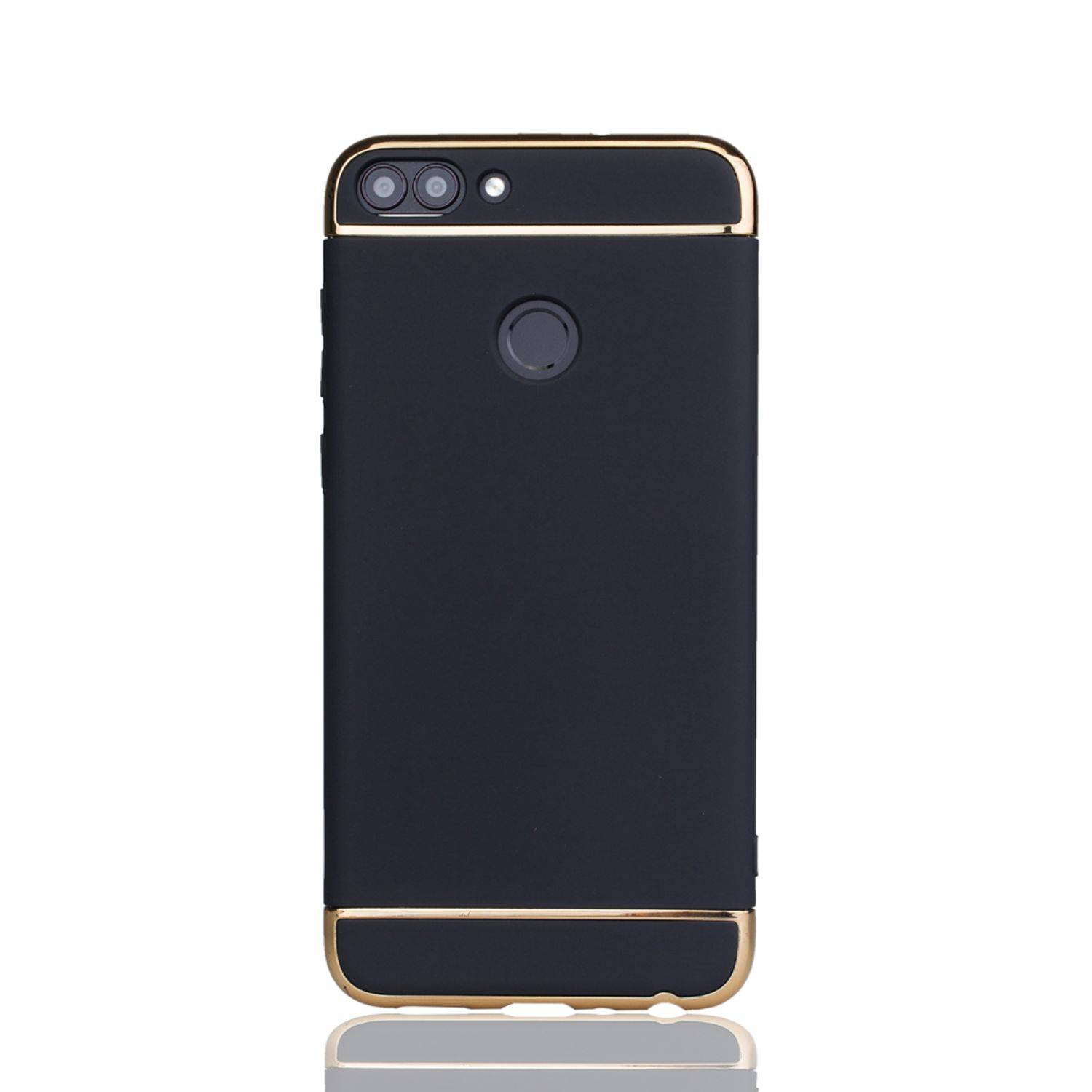 Huawei Honor 7s Handyhülle Backcover Schwarz