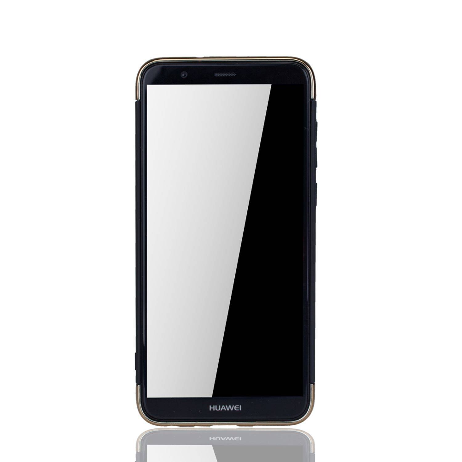 Huawei Honor 7s Handyhülle Backcover Schwarz