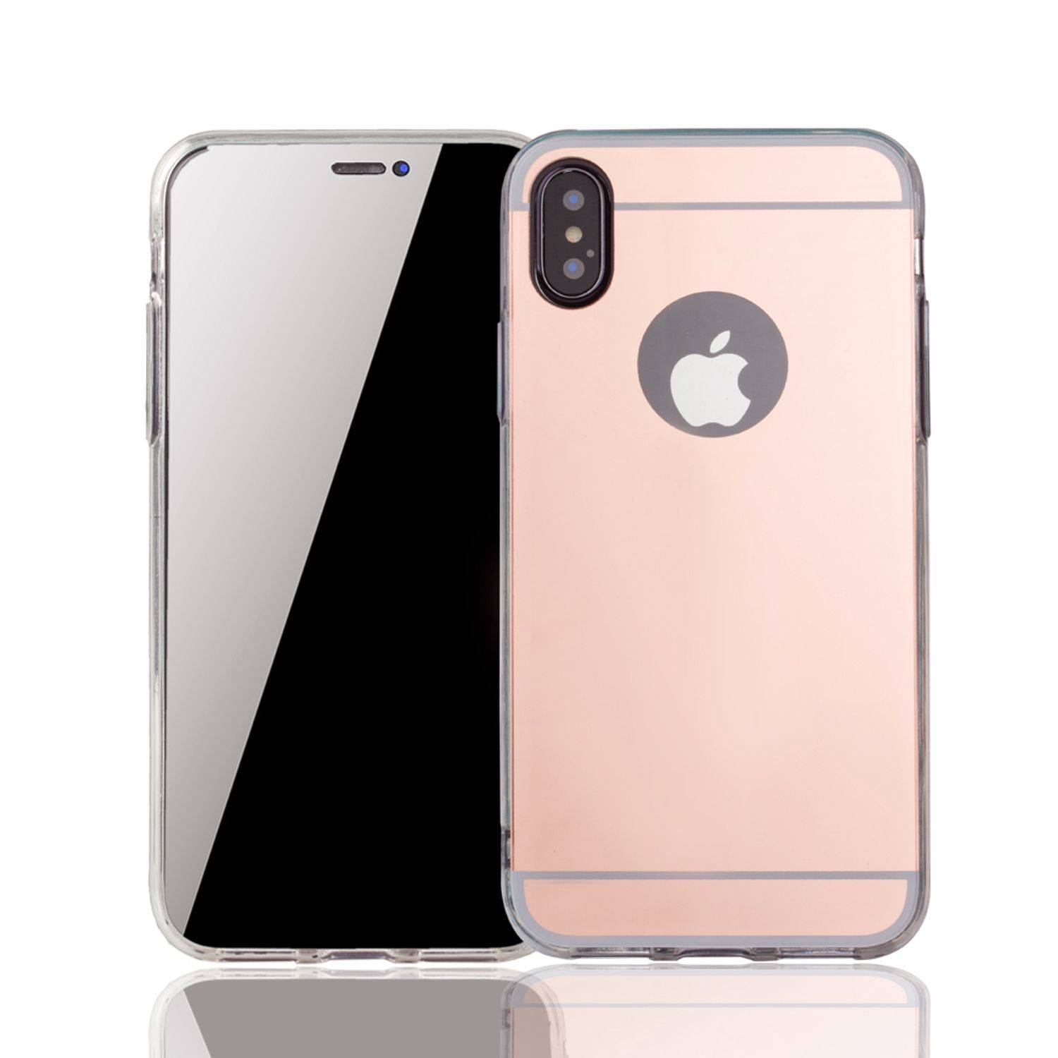 Apple iPhone X / iPhone XS Handyhülle Backcover Rosa