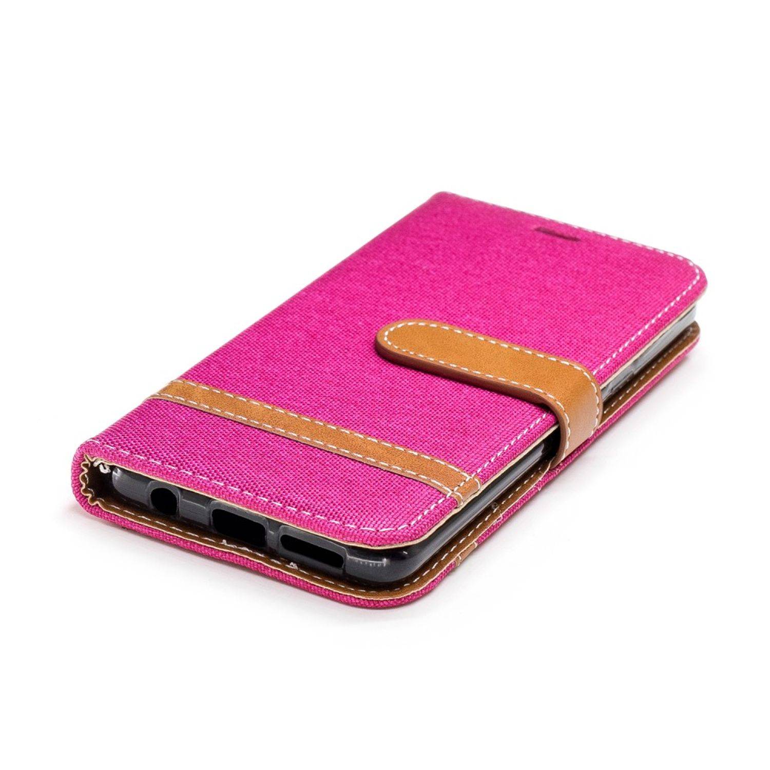 Samsung Galaxy S9 Handyhülle Bookcover Rosa