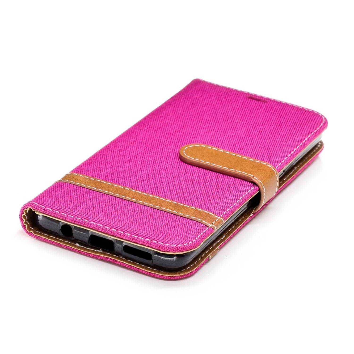 Samsung Galaxy S9 Plus Handyhülle Bookcover Rosa