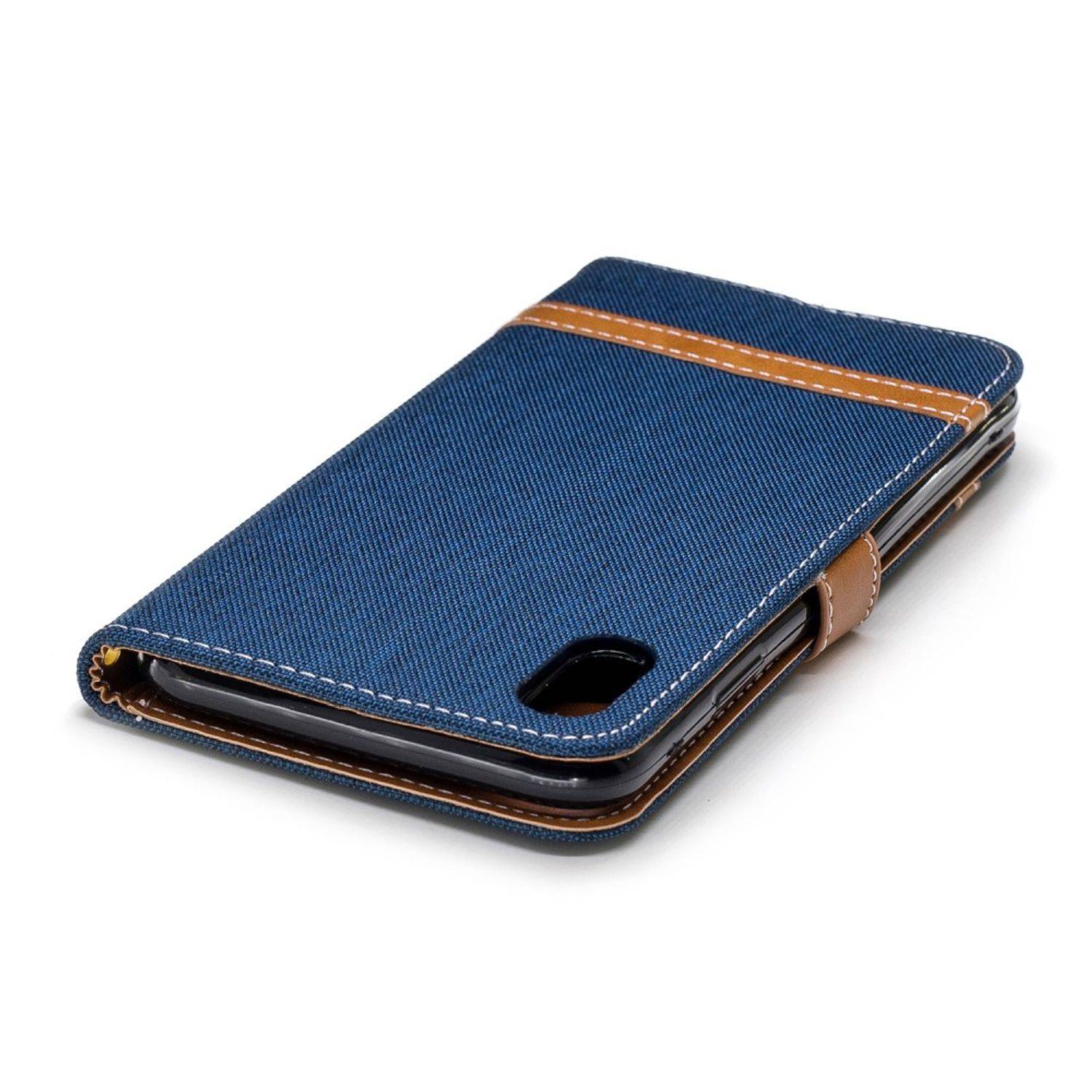 Apple iPhone XS Max Handyhülle Bookcover Blau