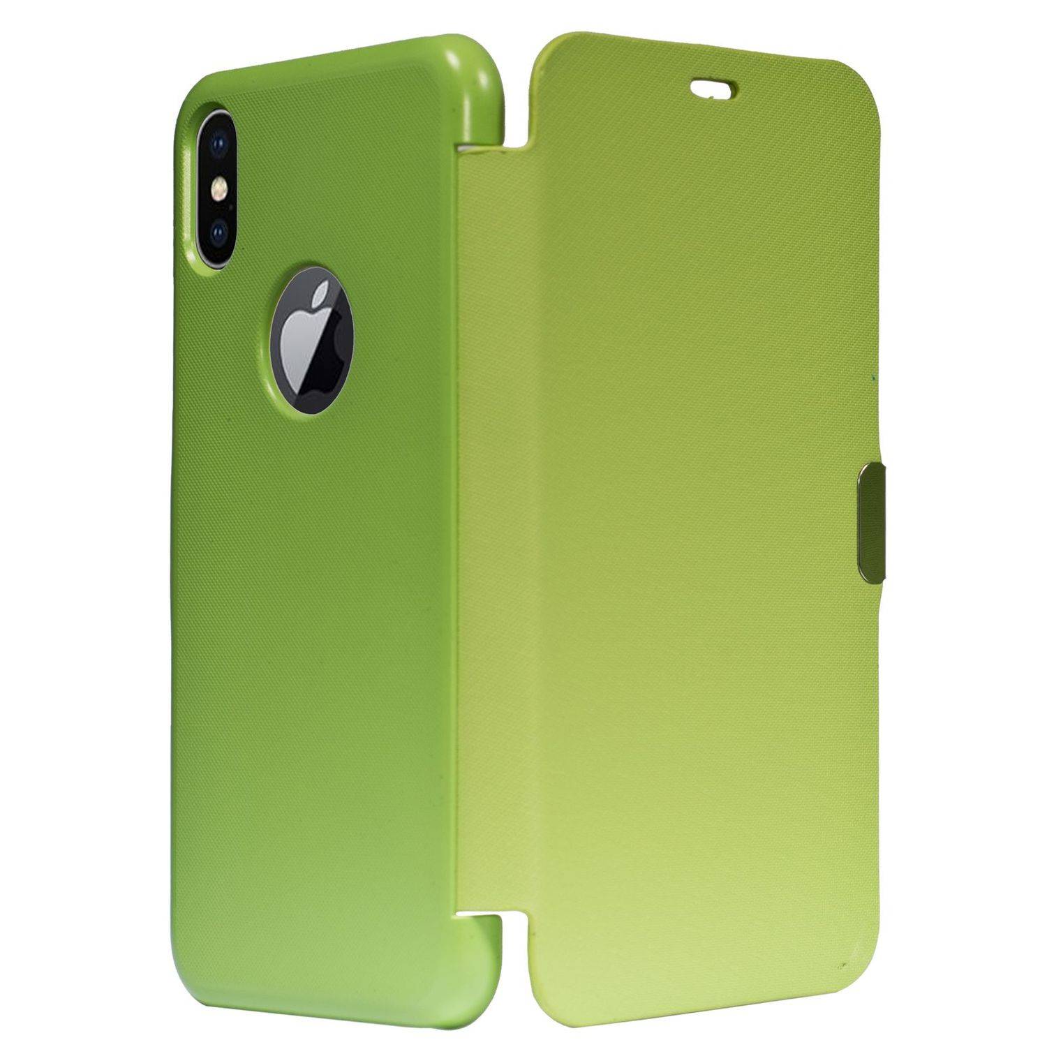 Apple iPhone XS Handyhülle Backcover Grün