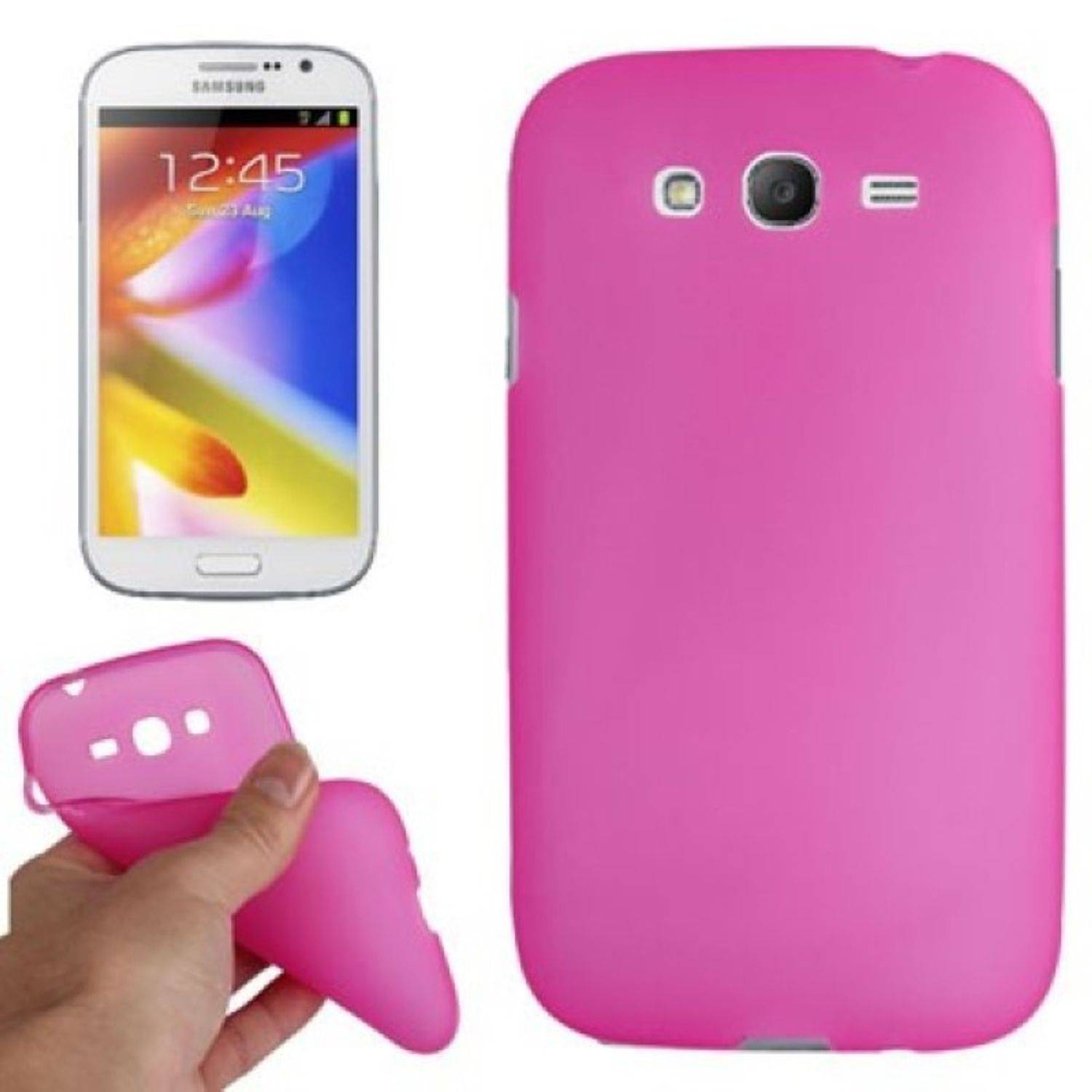Samsung Galaxy i9080 Handyhülle Backcover Rosa
