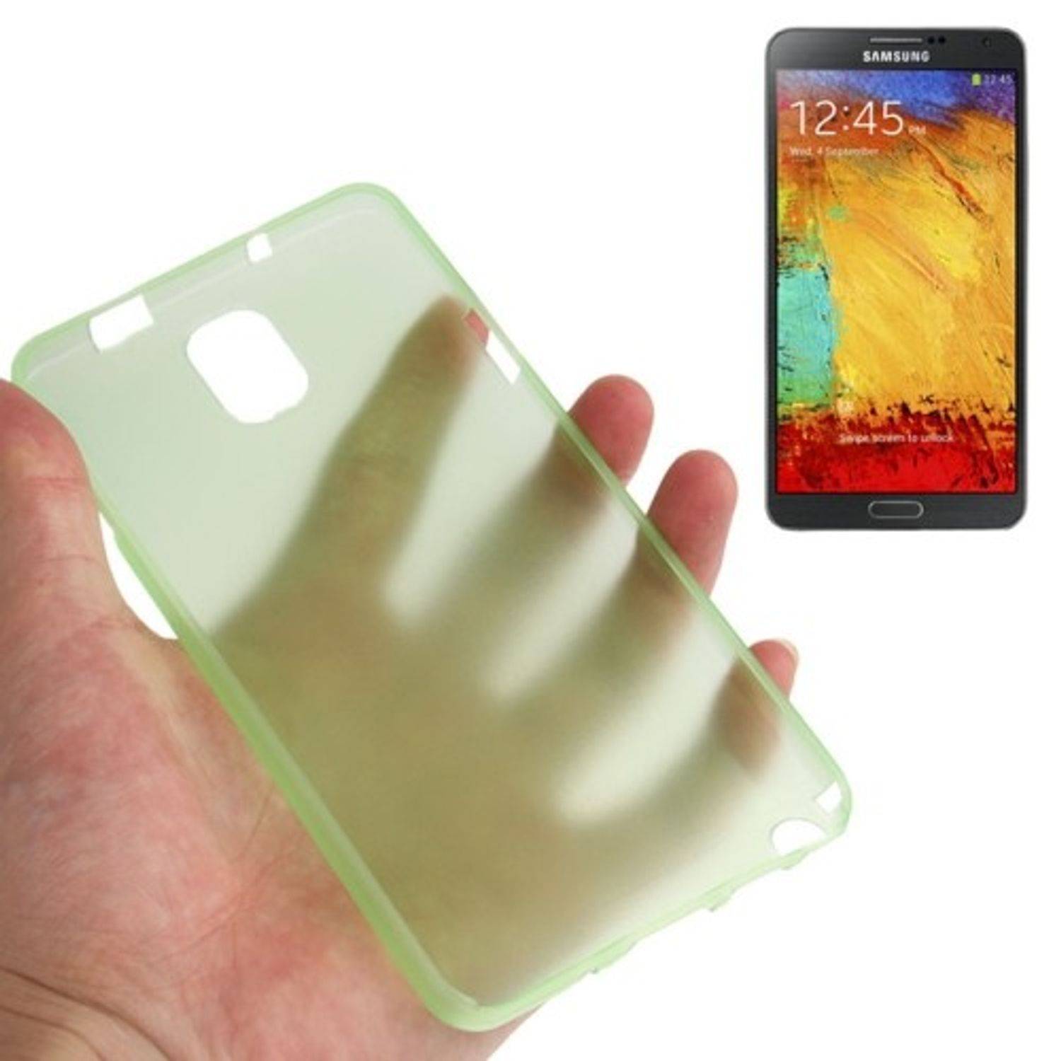 Samsung Galaxy Note 3 Handyhülle Backcover Grün