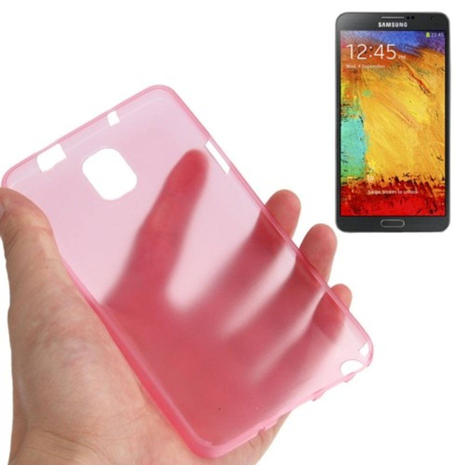 Samsung Galaxy Note 3 Handyhülle Backcover Rosa