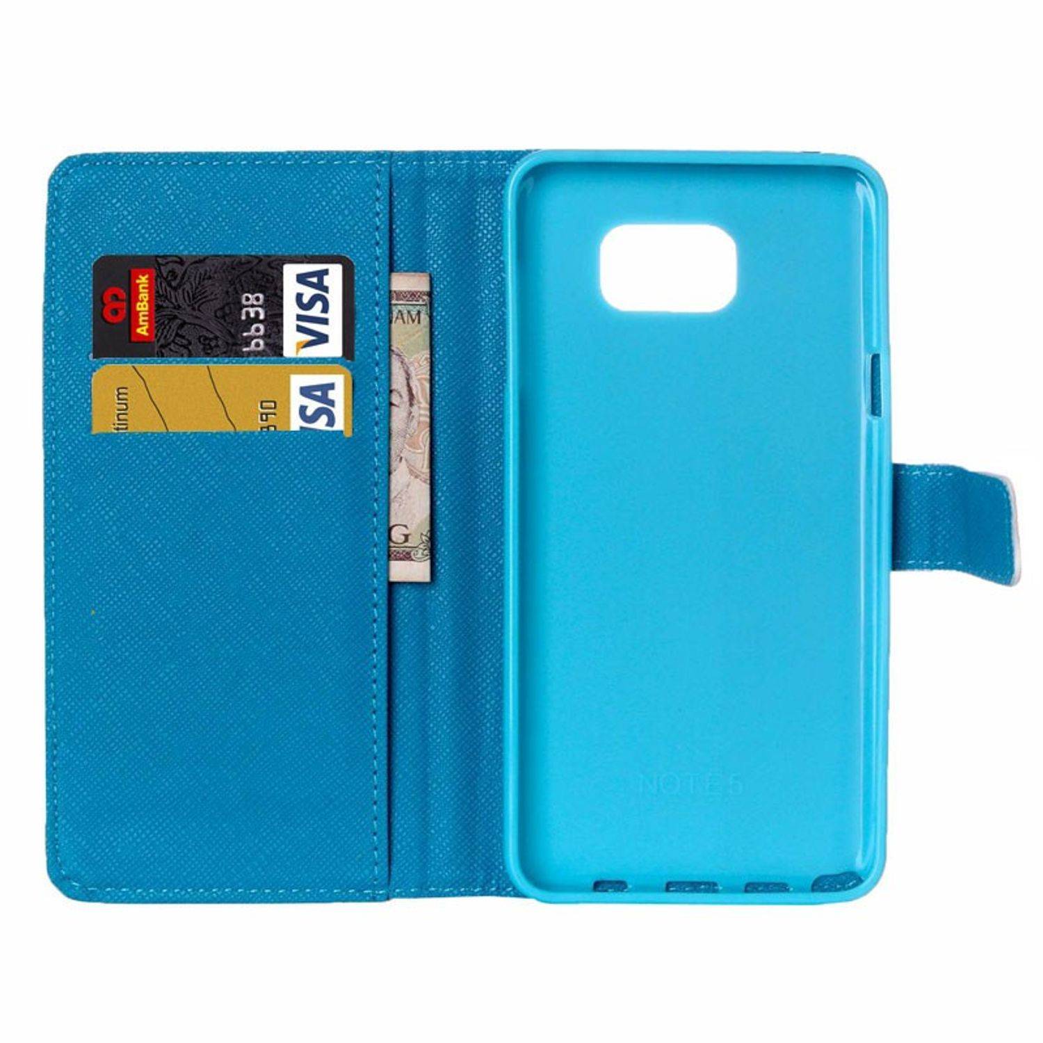 Samsung Galaxy Note 5 Handyhülle Backcover Grün