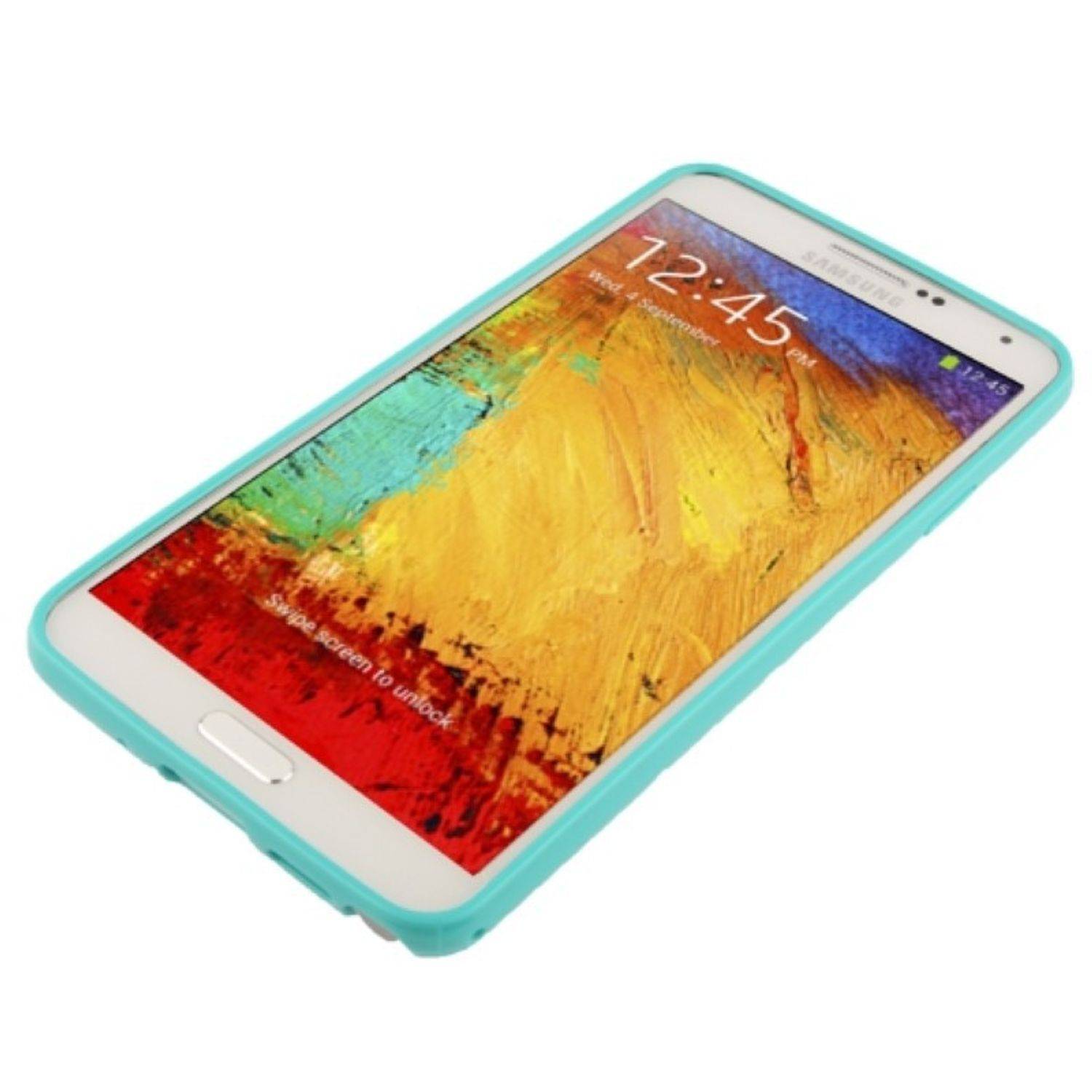 Samsung Galaxy Note 3 Handyhülle Backcover Blau