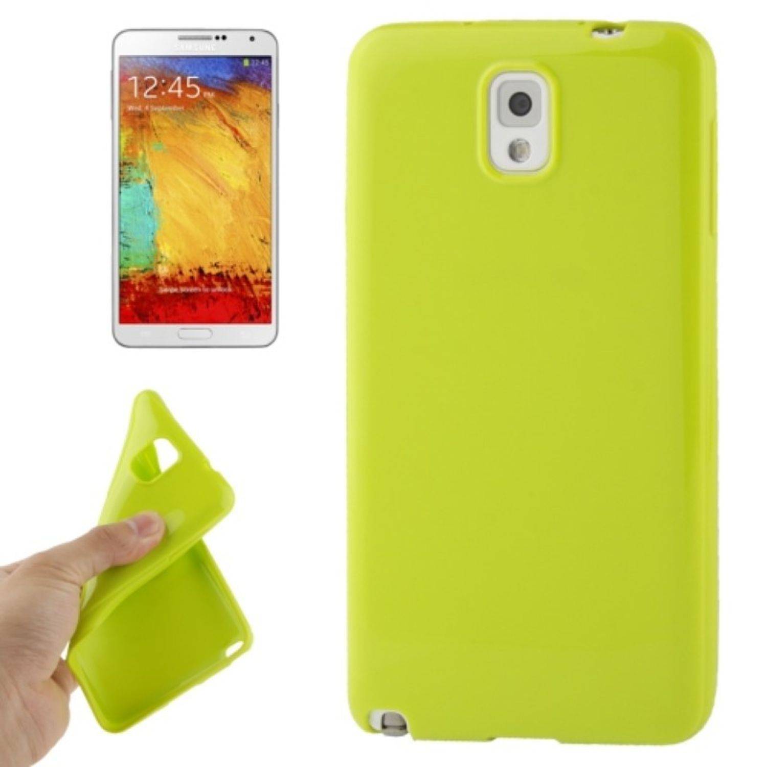 Samsung Galaxy Note 3 Handyhülle Backcover Grün
