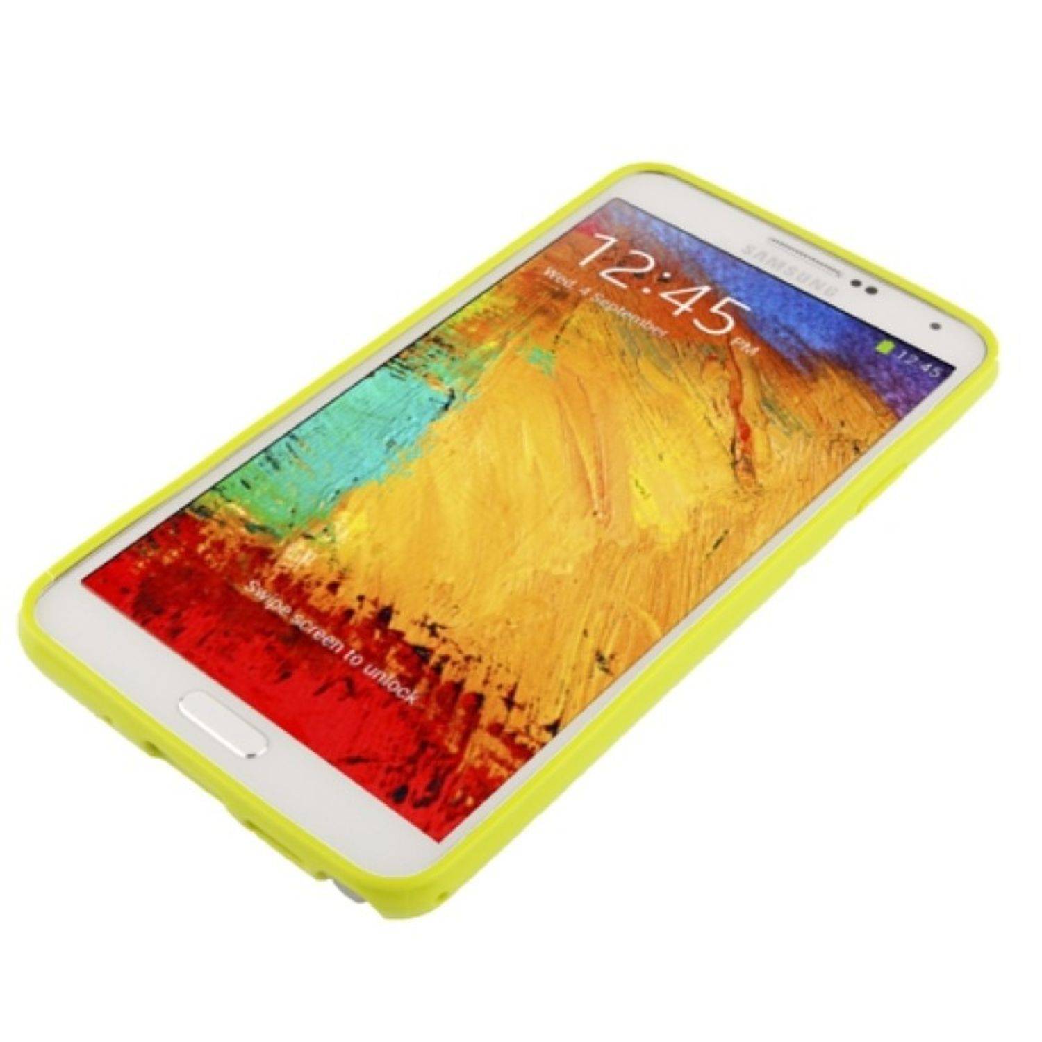Samsung Galaxy Note 3 Handyhülle Backcover Grün