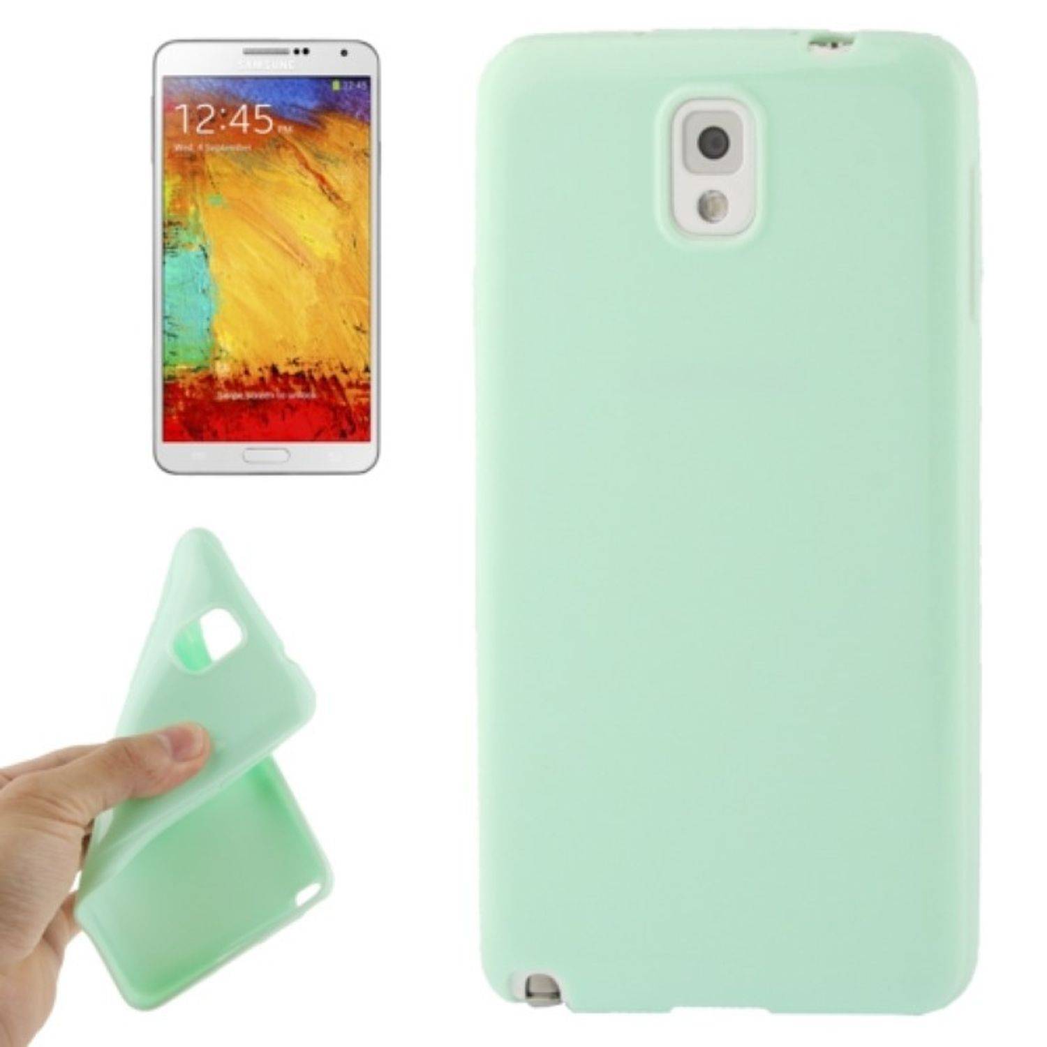 Samsung Galaxy Note 3 Handyhülle Backcover Grün