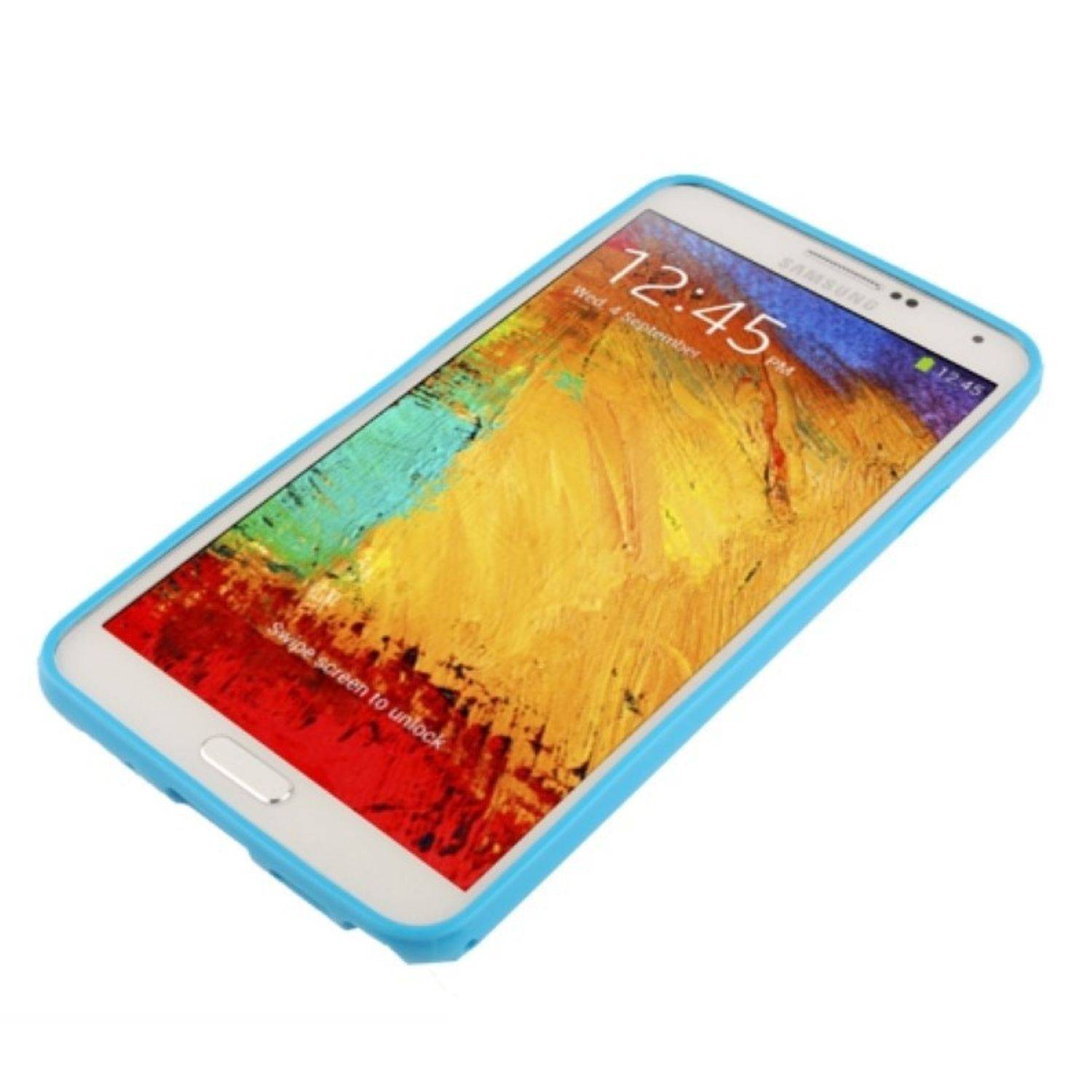 Samsung Galaxy Note 3 Handyhülle Backcover Blau