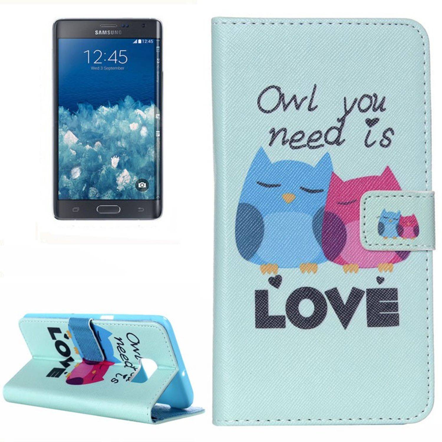Samsung Galaxy Note 5 Edge Handyhülle Backcover Mehrfarbig