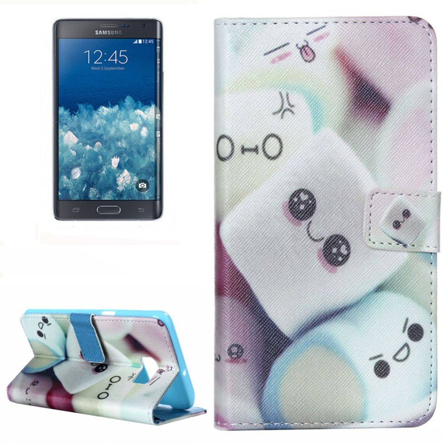 Samsung Galaxy Note 5 Edge Handyhülle Backcover Mehrfarbig
