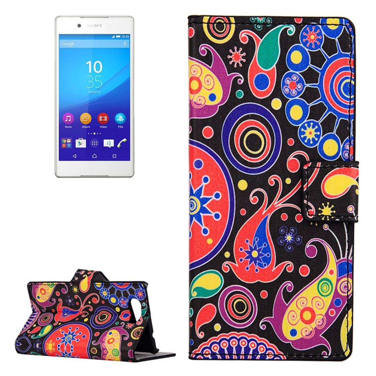 Sony Xperia Z4 Compact Handyhülle Backcover Mehrfarbig