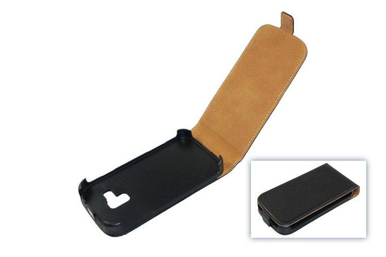 Samsung Galaxy Core Handyhülle Backcover Schwarz