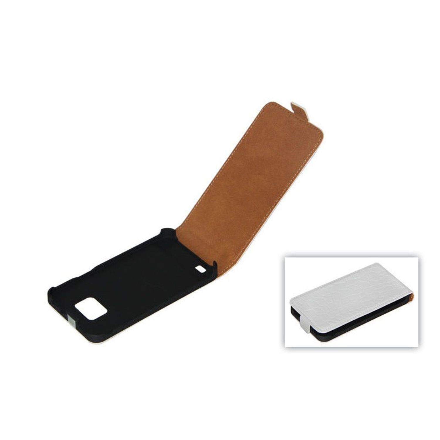 Samsung Galaxy S2 i9100 Handyhülle Backcover Weiß