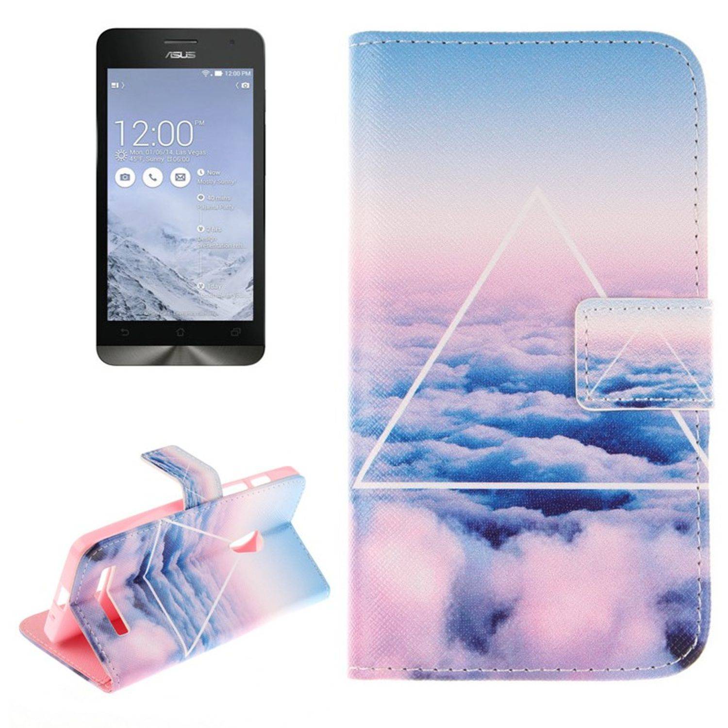 ASUS Zenfone 2 5,0 Zoll Handyhülle Backcover Mehrfarbig