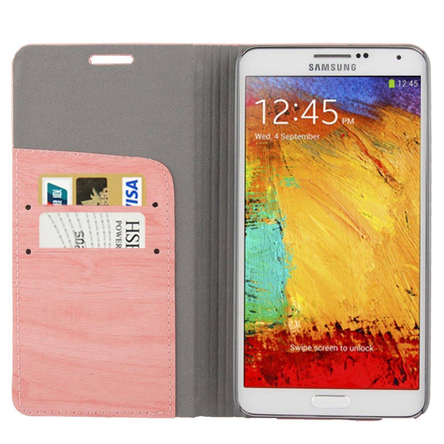 Samsung Galaxy Note 3 Handyhülle Backcover Rosa