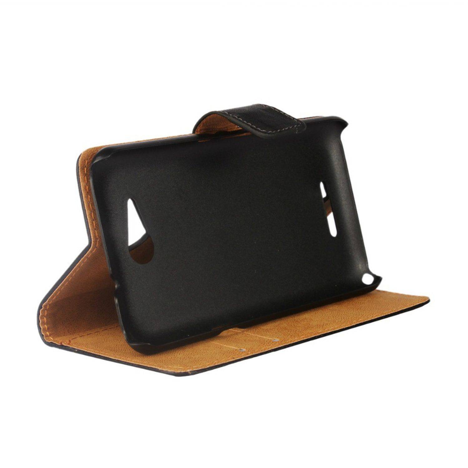 Sony Xperia E4G Handyhülle Backcover Schwarz