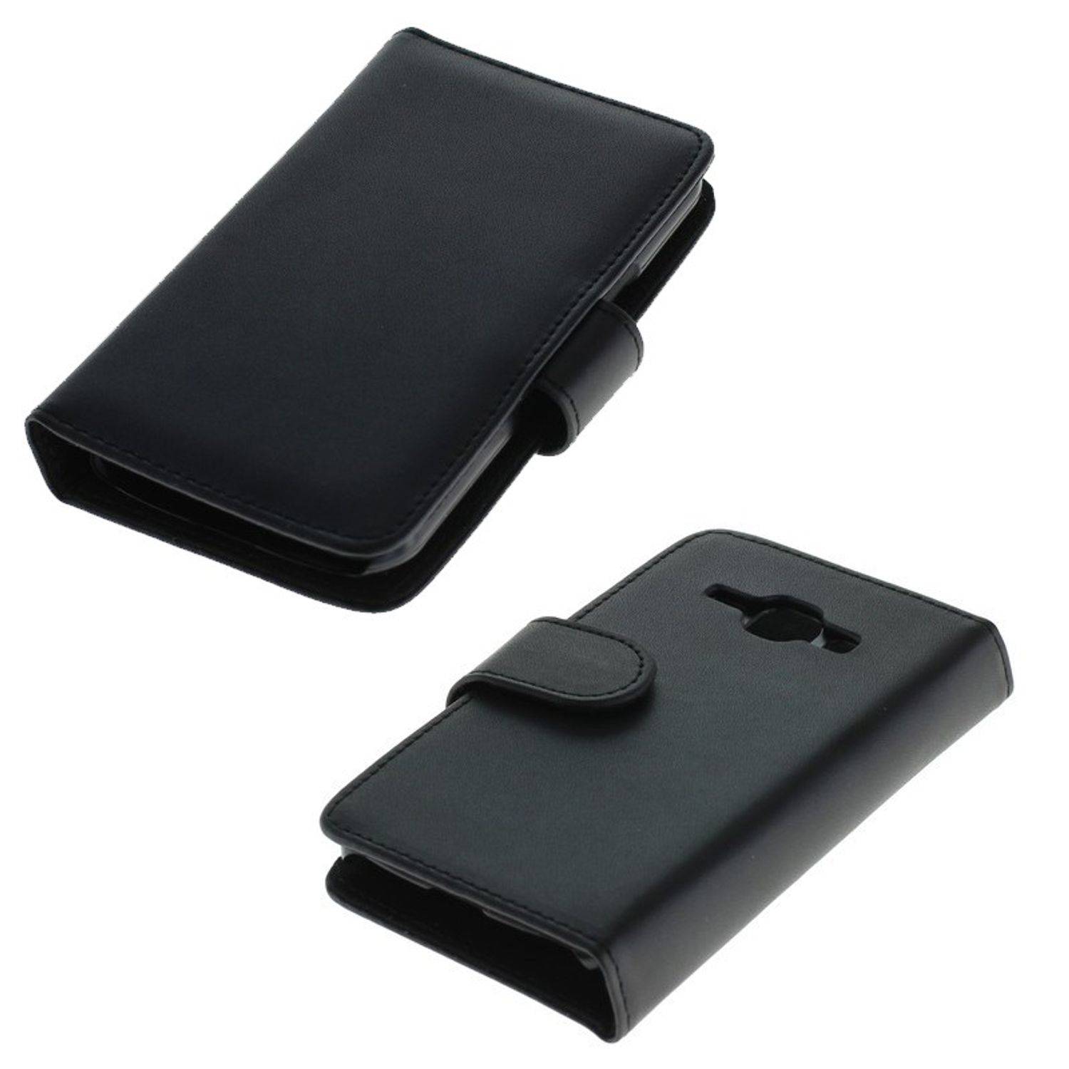 Samsung Galaxy J1 (2015) Handyhülle Backcover Schwarz