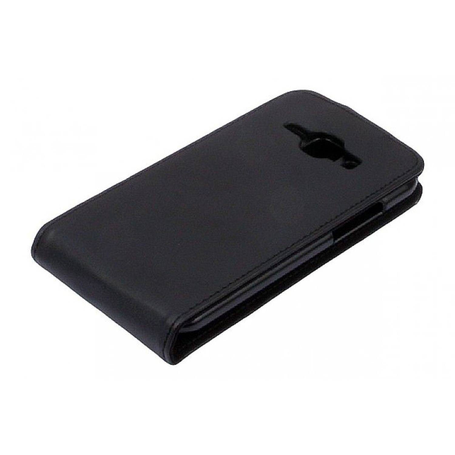 Samsung Galaxy J1 (2015) Handyhülle Backcover Schwarz