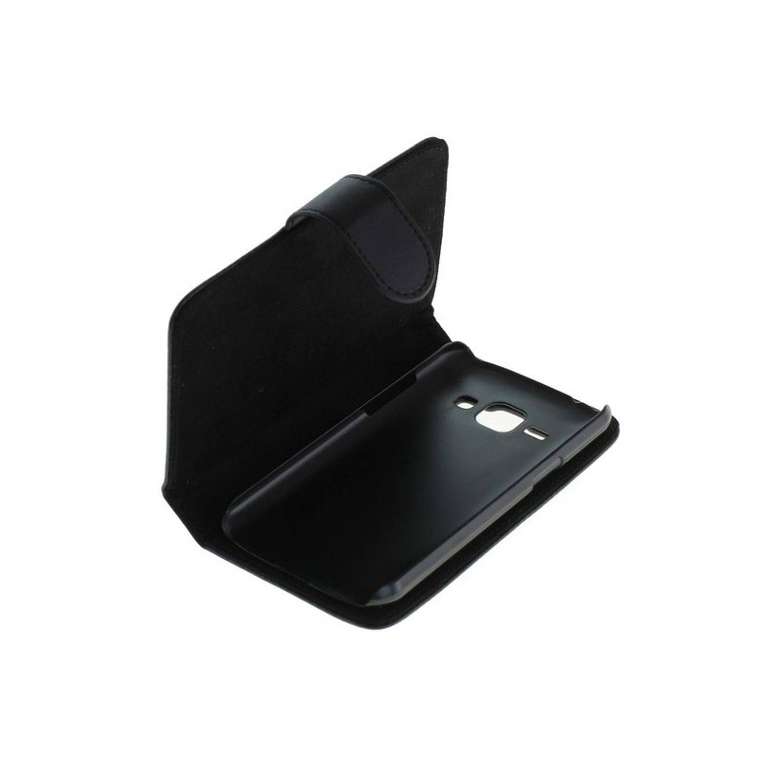 Samsung Galaxy J1 (2015) Handyhülle Backcover Schwarz