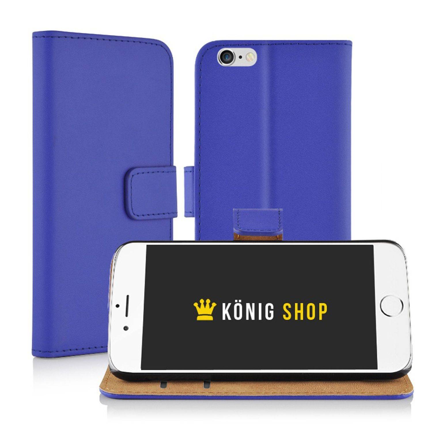 Samsung Galaxy S6 Edge Plus Handyhülle Backcover Blau