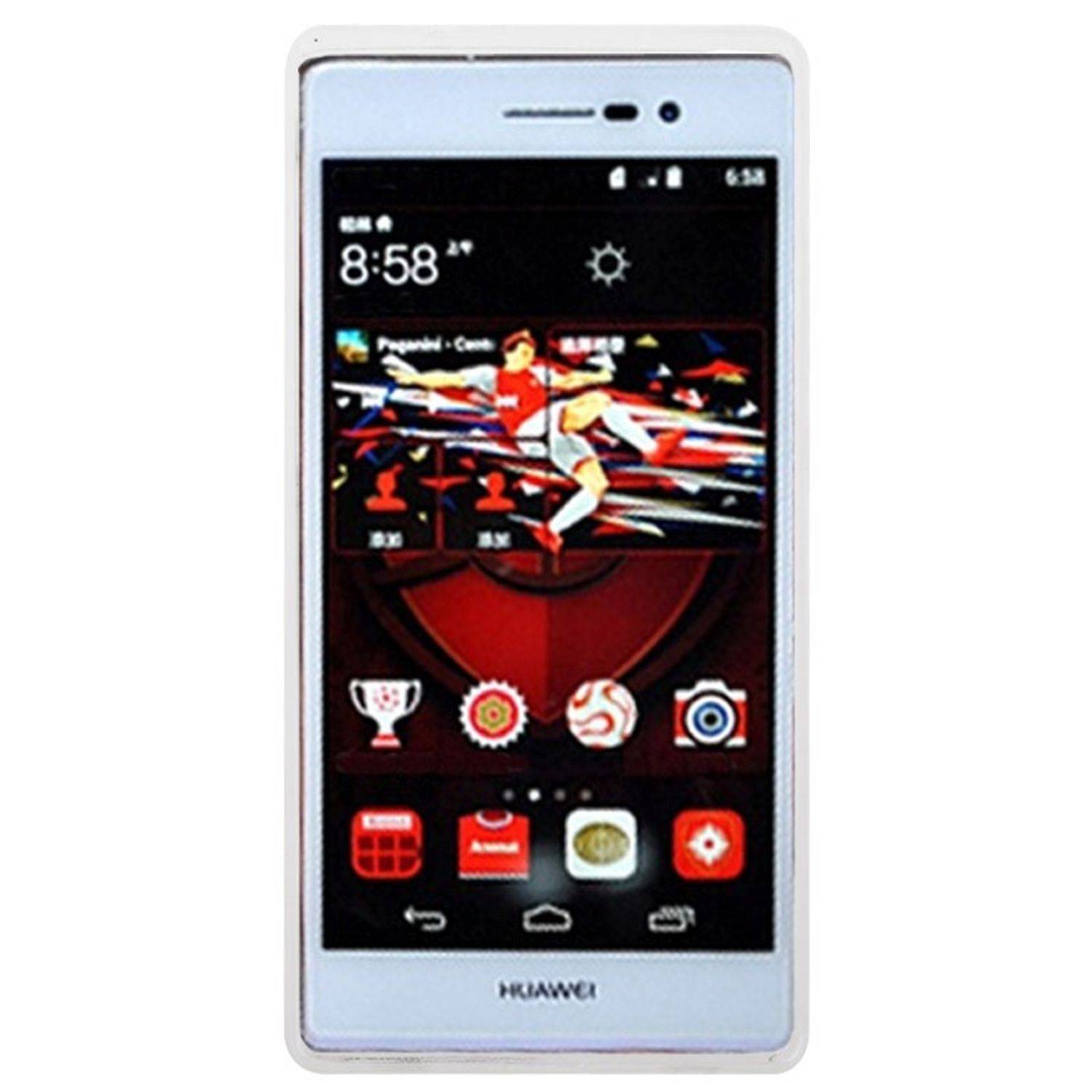 Huawei P8 Handyhülle Ultra Dünn Bumper Backcover Transparent