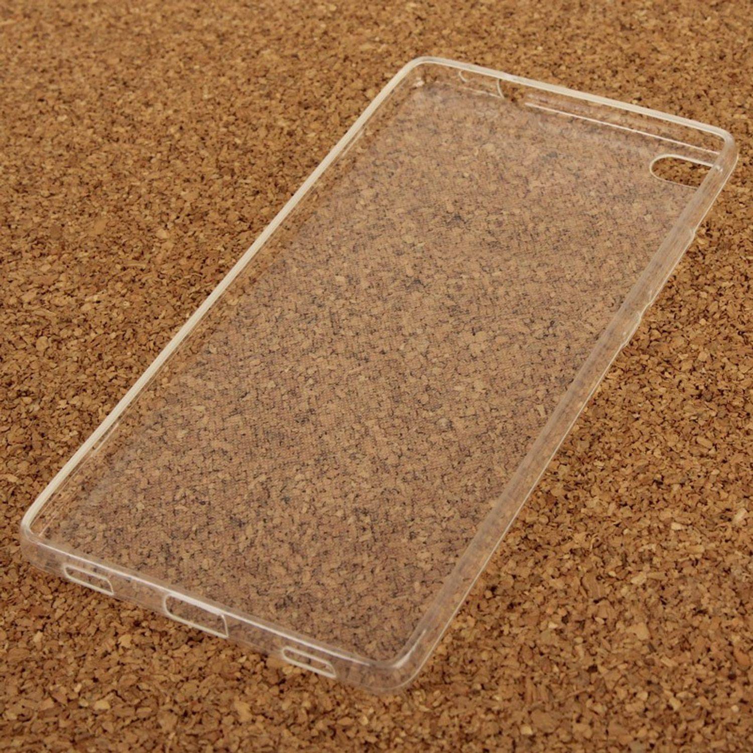 Huawei P8 Handyhülle Ultra Dünn Bumper Backcover Transparent