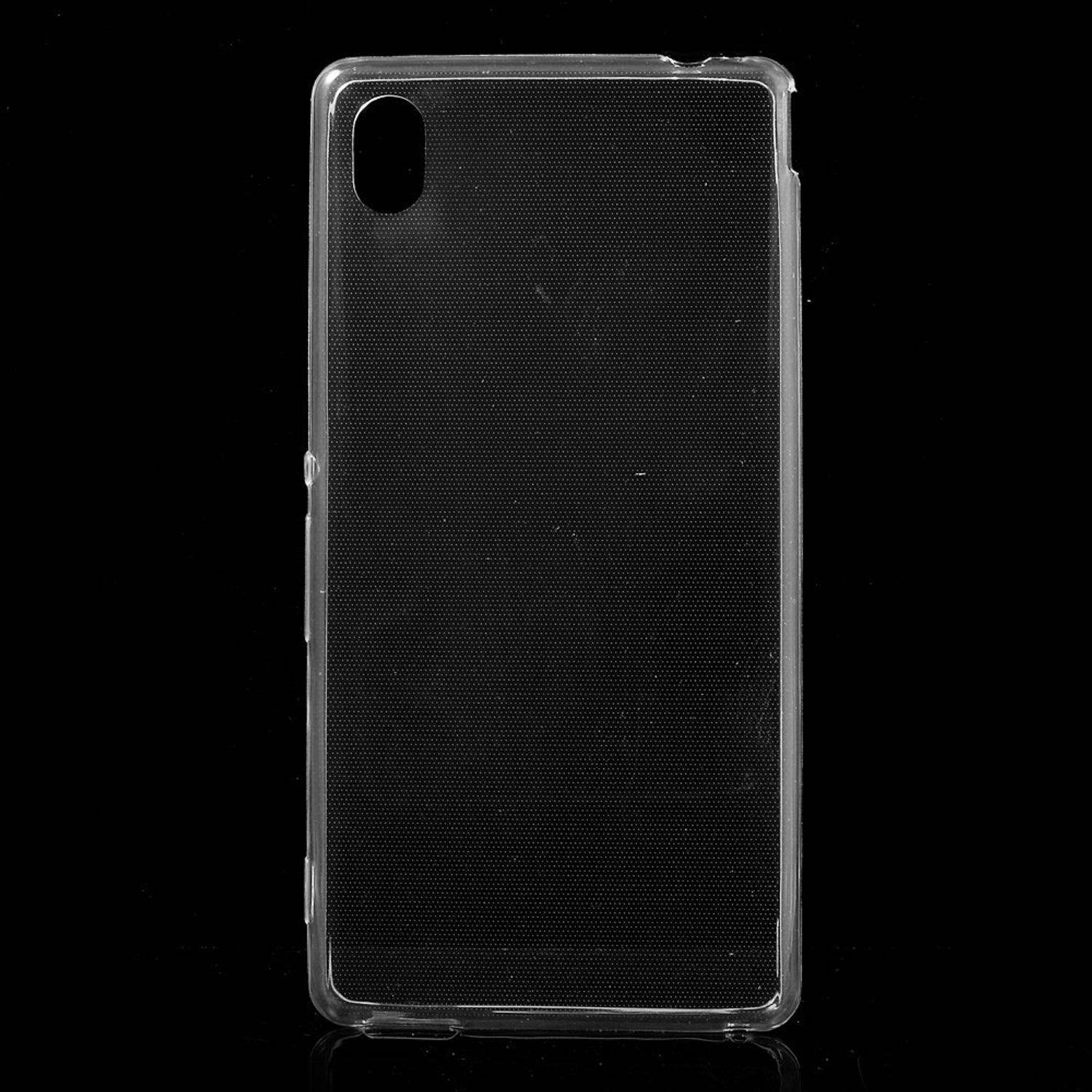 Sony Xperia M4 Aqua Handyhülle Ultra Dünn Bumper Backcover Transparent