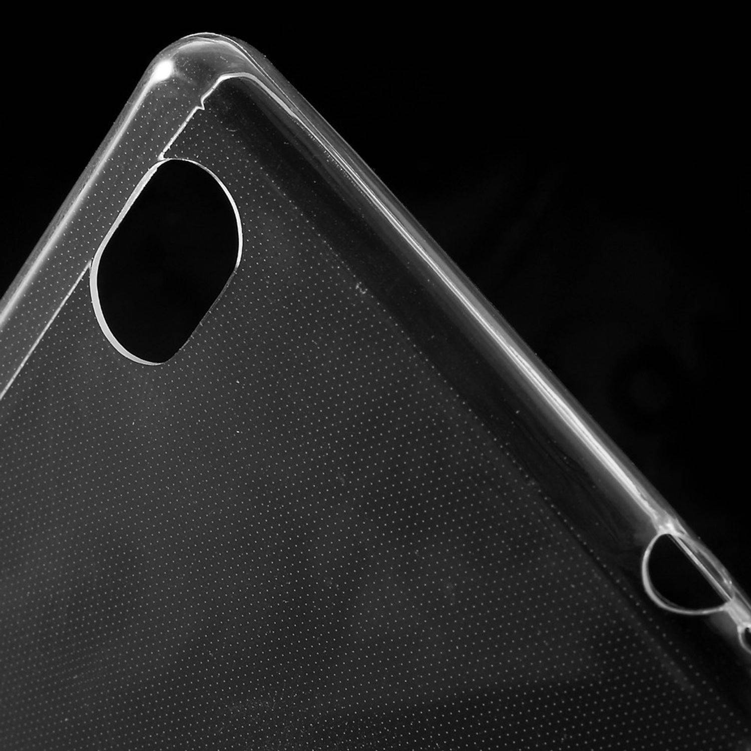 Sony Xperia M4 Aqua Handyhülle Ultra Dünn Bumper Backcover Transparent