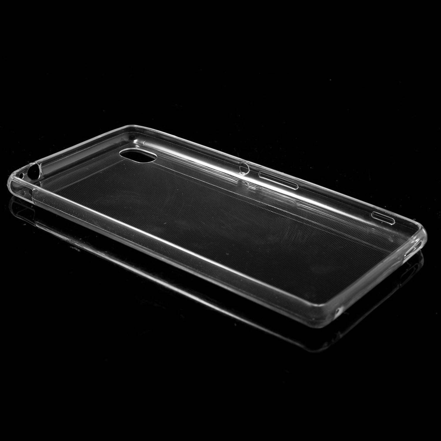 Sony Xperia M4 Aqua Handyhülle Ultra Dünn Bumper Backcover Transparent