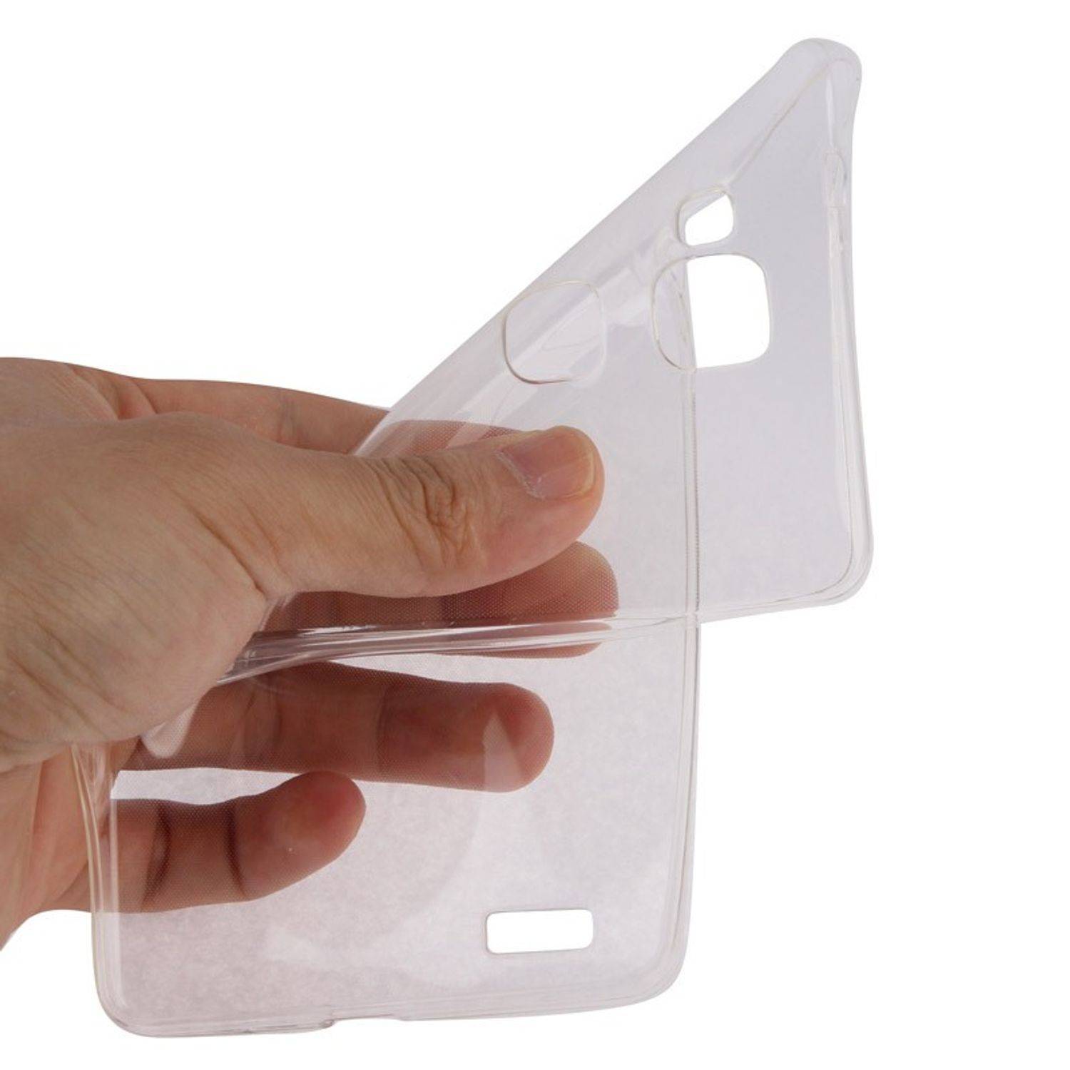 Huawei Ascend Mate 7 Handyhülle Ultra Dünn Bumper Backcover Transparent