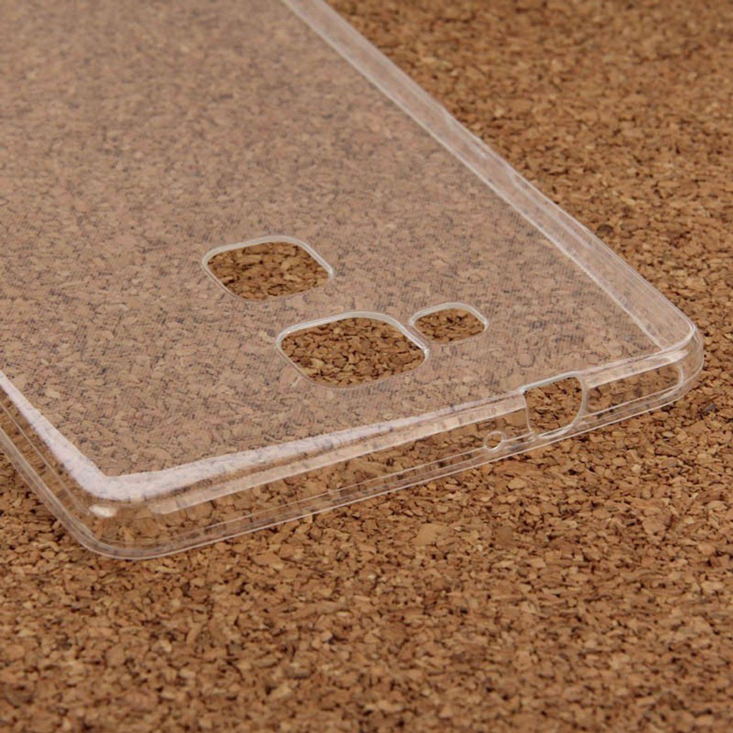 Huawei Ascend Mate 7 Handyhülle Ultra Dünn Bumper Backcover Transparent