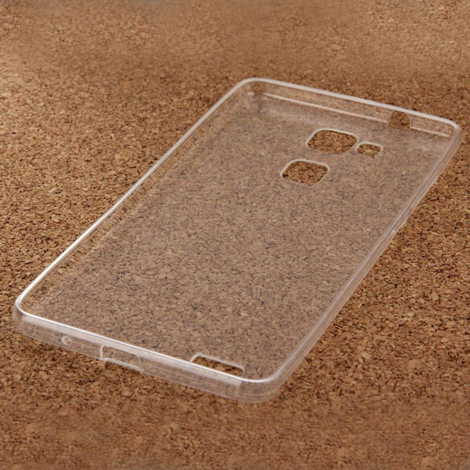 Huawei Ascend Mate 7 Handyhülle Ultra Dünn Bumper Backcover Transparent