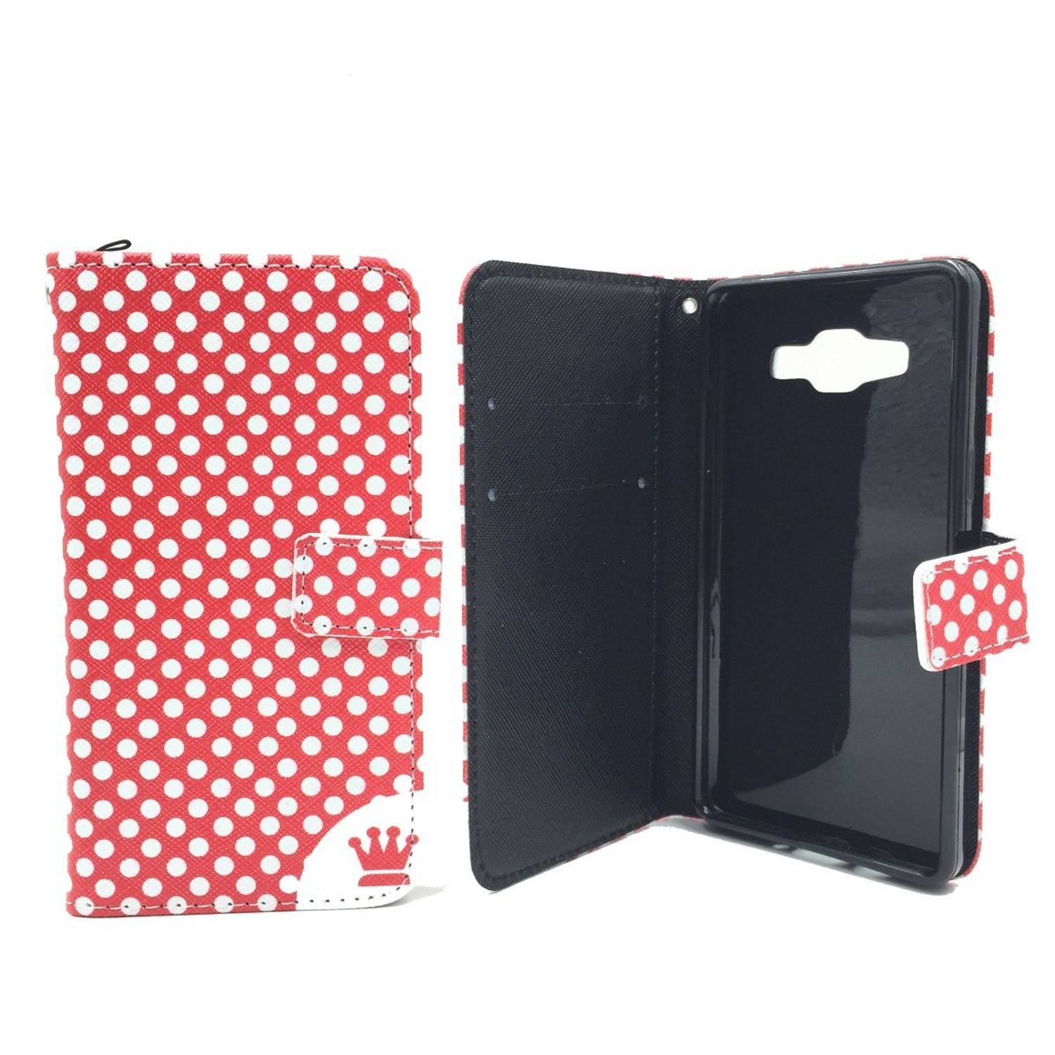 Samsung Galaxy A5 (2015) Handyhülle Bookcover Rot