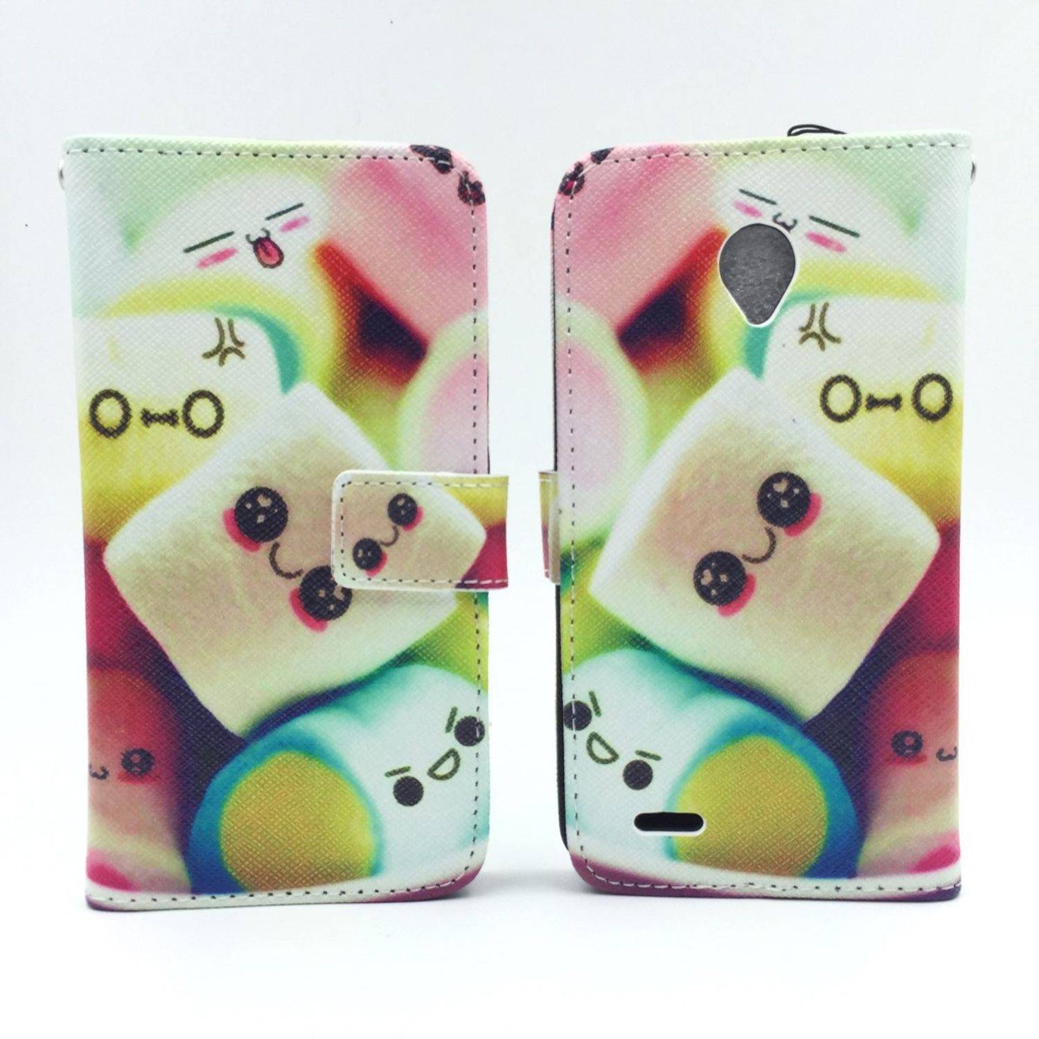 Vodafone Smart Prime 6 Handyhülle Bookcover Mehrfarbig