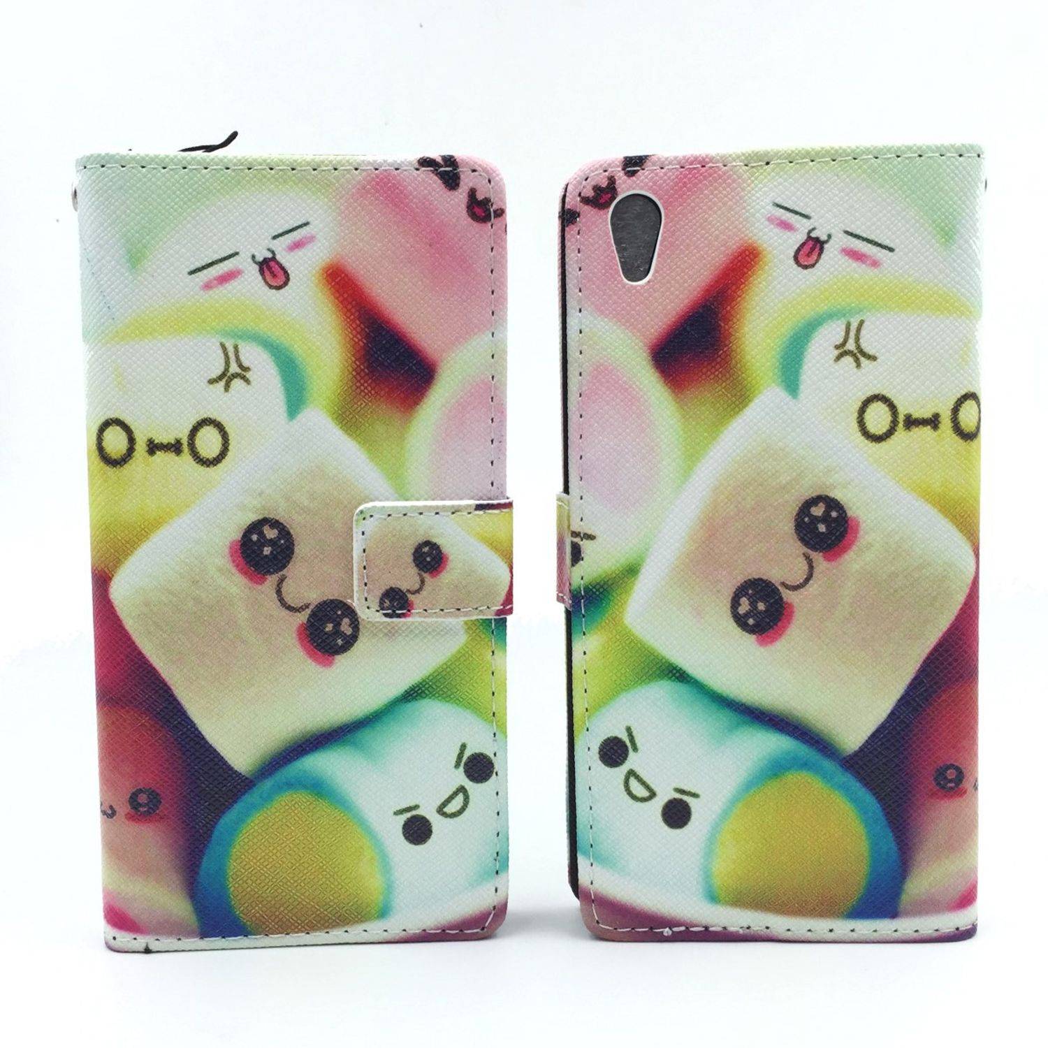 Sony Xperia Z5 Handyhülle Bookcover Mehrfarbig