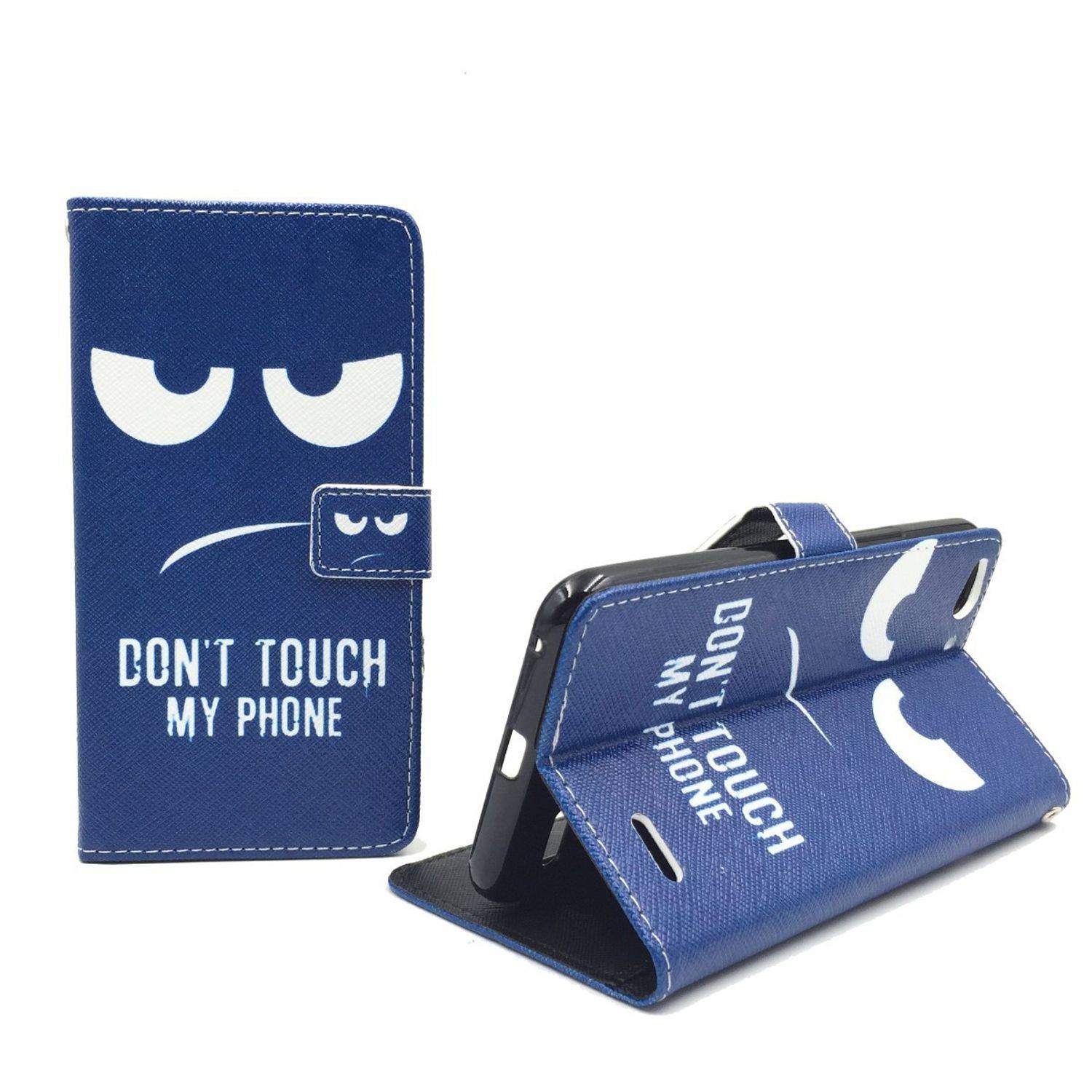 Vodafone Smart Ultra 6 Handyhülle Bookcover Blau