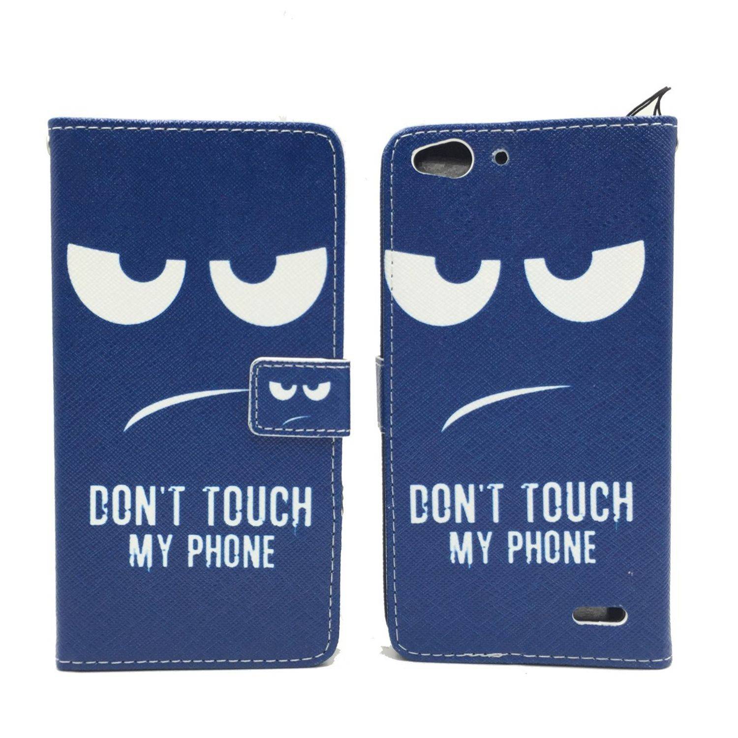 Vodafone Smart Ultra 6 Handyhülle Bookcover Blau