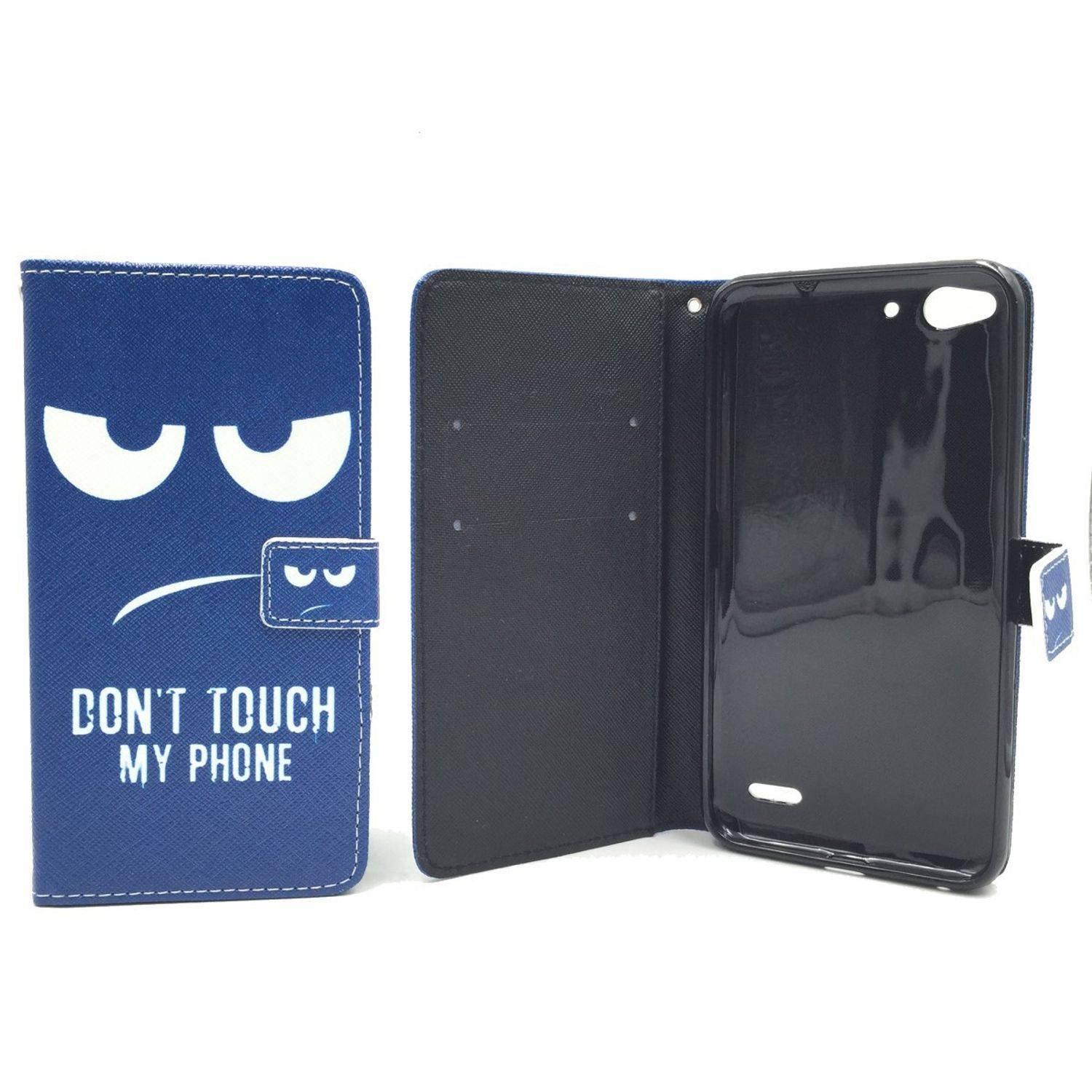 Vodafone Smart Ultra 6 Handyhülle Bookcover Blau