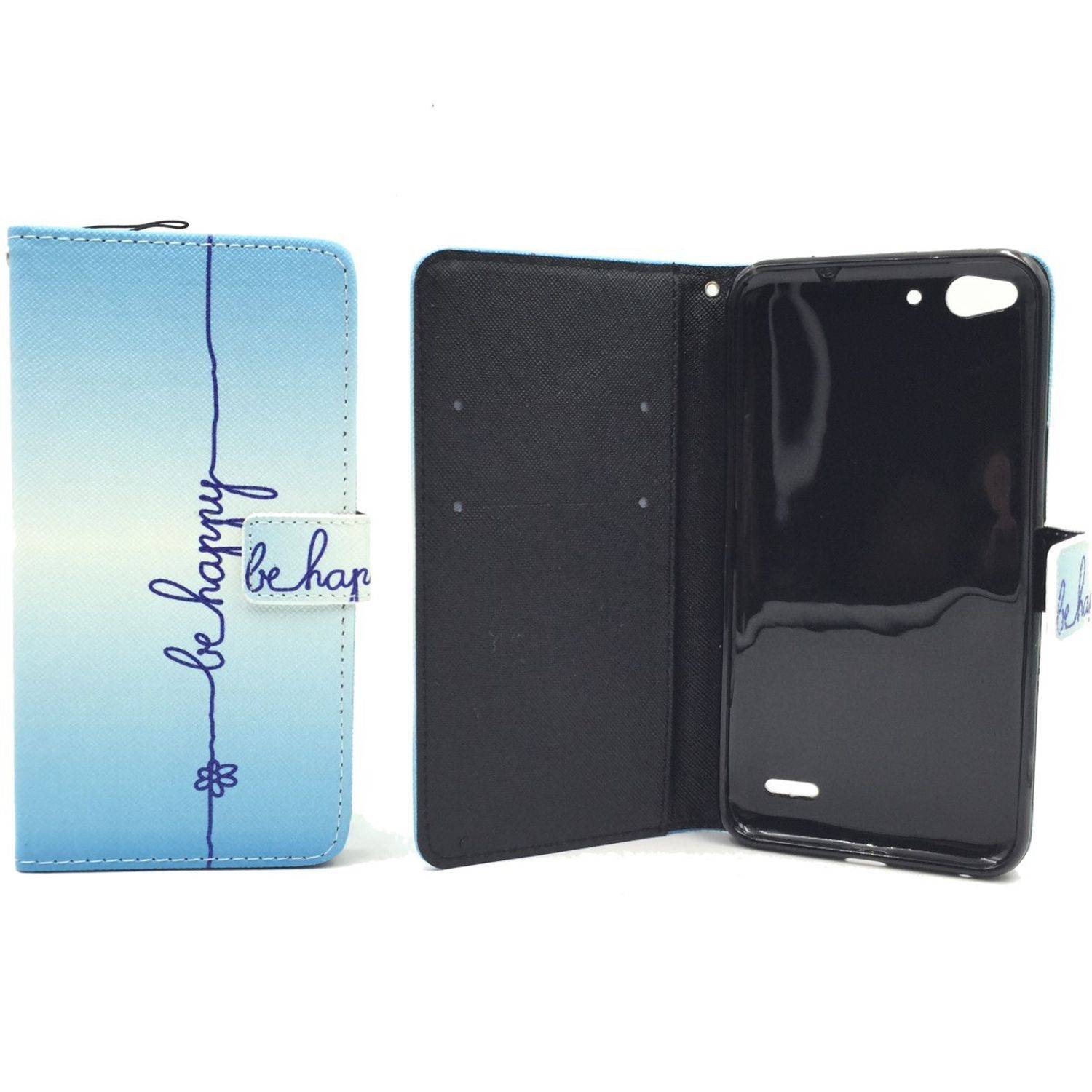 Vodafone Smart Ultra 6 Handyhülle Bookcover Blau