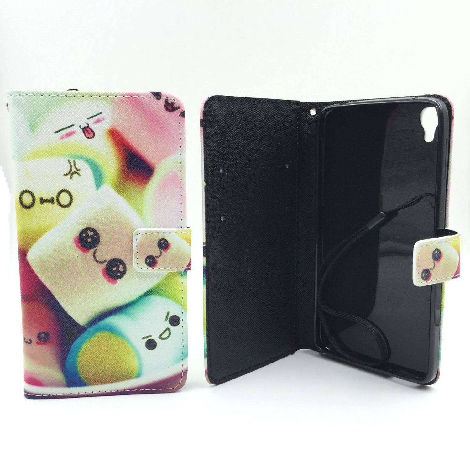 Alcatel Idol 3 5,5 Zoll Handyhülle Bookcover Mehrfarbig