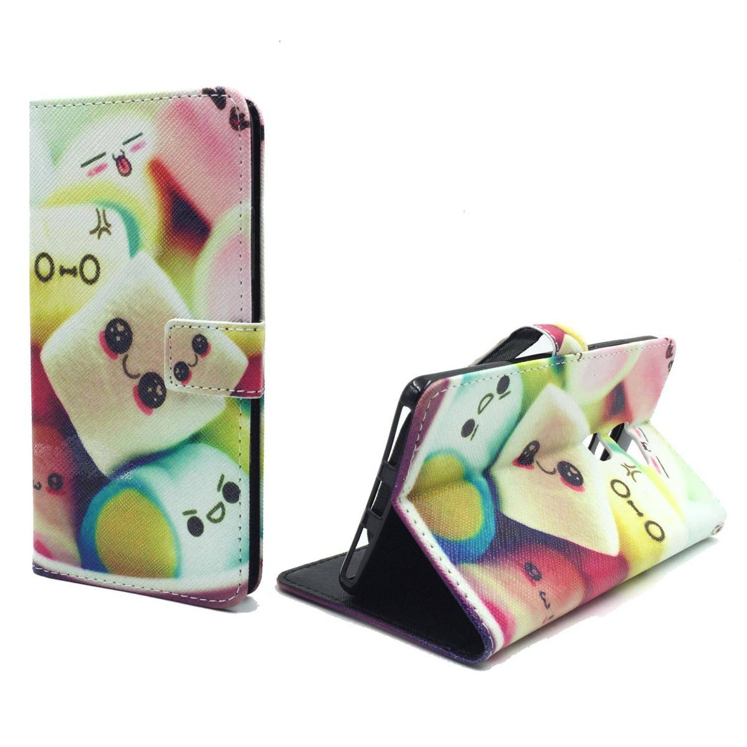 Huawei Mate S Handyhülle Bookcover Mehrfarbig