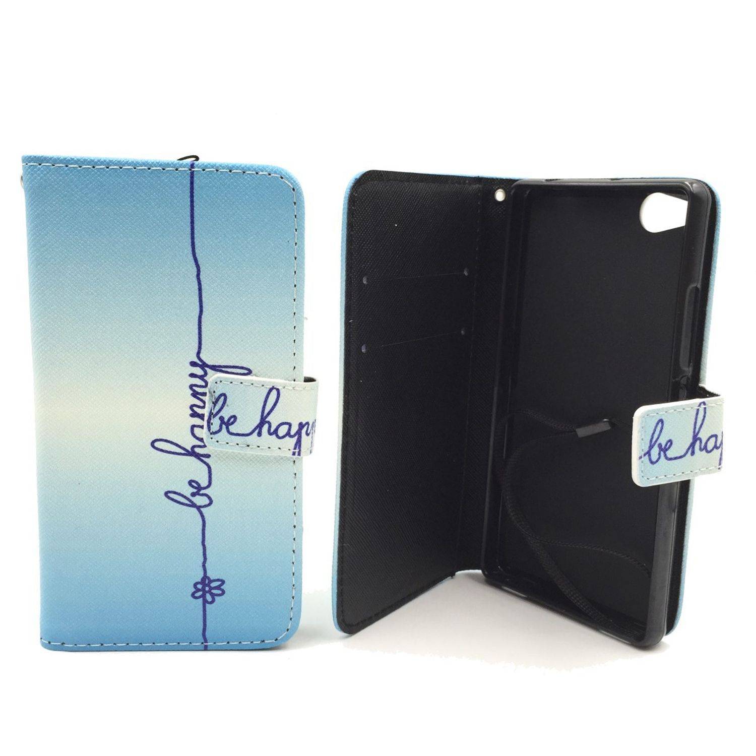 ZTE Nubia Z9 Mini Handyhülle Bookcover Blau