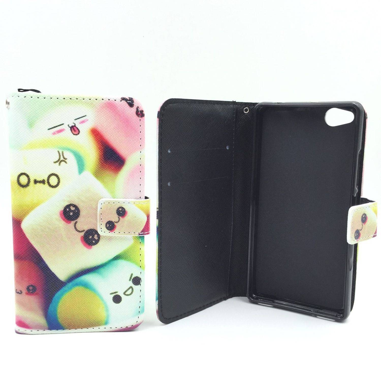 ZTE Nubia Z9 Mini Handyhülle Bookcover Mehrfarbig