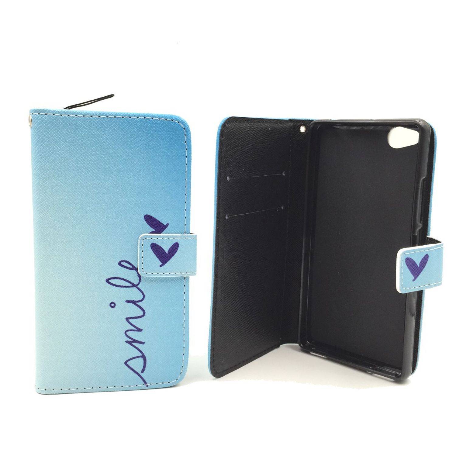 ZTE Nubia Z9 Mini Handyhülle Bookcover Blau