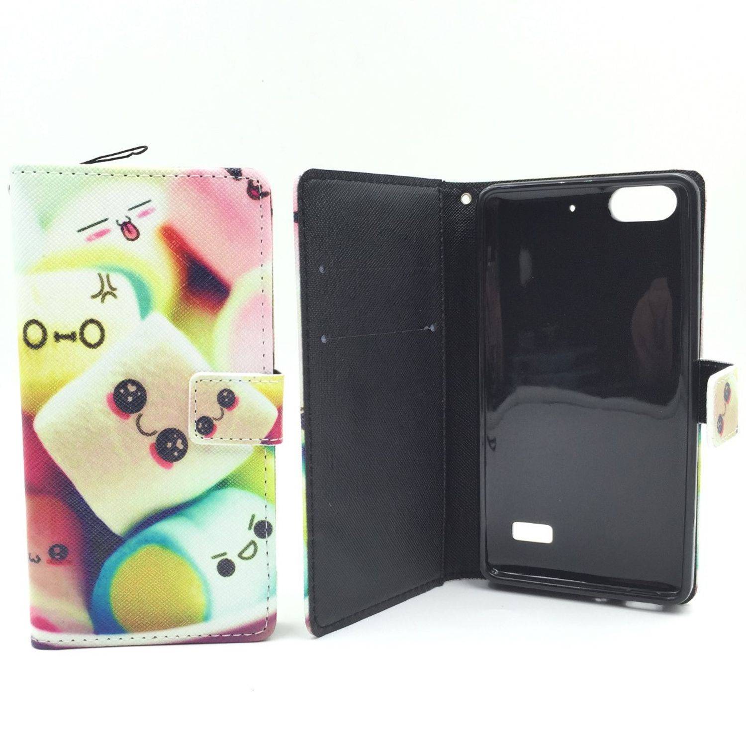Huawei G Play Mini / Honor 4C Handyhülle Bookcover Mehrfarbig